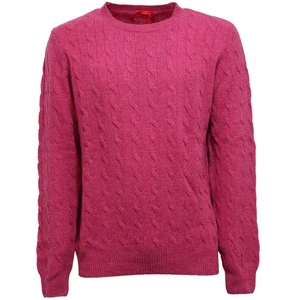 0037V maglione ALTEA uomo rosa maglie uomo lana sweater men - Imagen 1 de 4