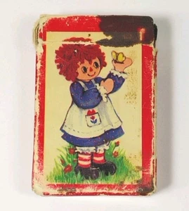 Vintage 1974 Hallmark Bobbs-Merrill Miniatur Spielkarten Raggedy Ann Vintage - Bild 1 von 14