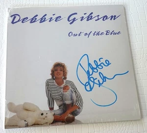 Debbie Gibson Out Of The Blue [Blue Vinyl] NEW Vinyl AUTOGRAPH SIGNED LP ALBUM - Imagen 1 de 3