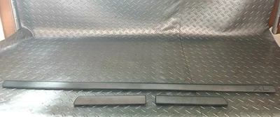 Juego de 3 tiras de moldura de tablero negras carbón mate Ford F150 F250 XL 1992-1996 OEM Foto 1 de 4