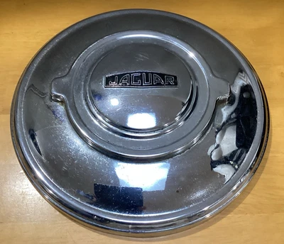Tapacubos vintage 1949-1966 Jaguar 10,5 pulgadas cromado Foto 1 de 4