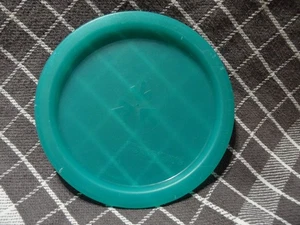 TUPPERWARE Ersatz Deckel für Bingo Dose One Touch 13 cm Türkis grün - Bild 1 von 1