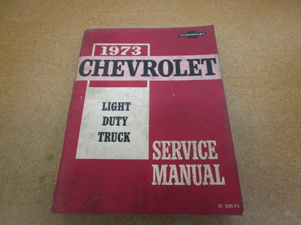 1973 Chevrolet 10-30 truck pickup C10 K10 Suburban shop service manual ORIGINAL - Image 1 of 4