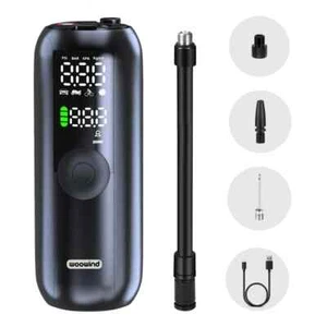 LP1 Tyre Inflator Air Compressor 150 PSI Bike Pump Auto Cut Off Cordless - Picture 1 of 5