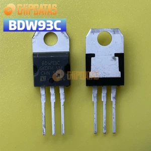 10 STCK. Neu BDW93C TO-220 NPN Darlington Transistor - Bild 1 von 1