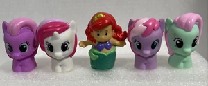 MUÑECAS DE JUGUETE PARA NIÑOS PEQUEÑOS. SIRENITA Y AMIGOS. Lote de 5 - Imagen 1 de 2