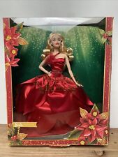 Barbie Signature 2022 Holiday Barbie Doll Blonde Wavy Hair - Brand New in Box 