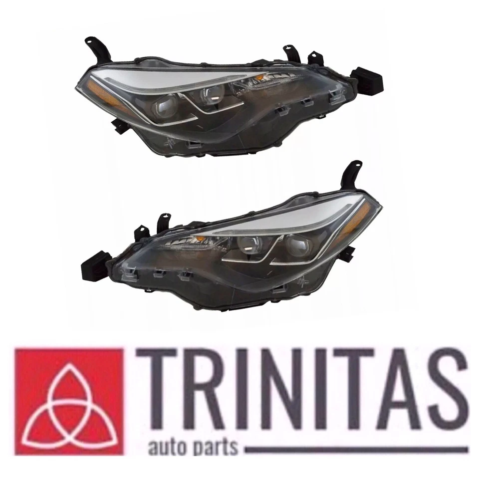 Para SET 17 18 19 Faros Corolla Faros Derecha+Izquierda SE XSE XLE Foto 1 de 1