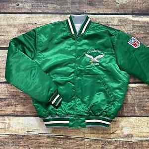 Vintage Philadelphia Eagles STARTER Jacket Size XL Embroidered NFL Football Coat