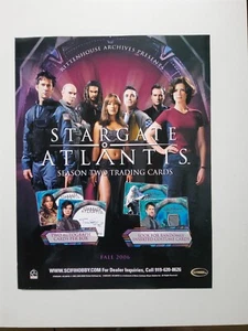 Stargate Atlantis Season 2 Dealer Sell Sheet - Picture 1 of 2