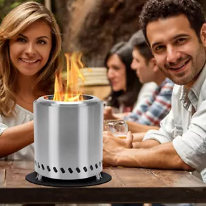 Smokeless Fire Pits for Outside Portable Fire Pit Small Firepit for RV Use L0L1 - Picture 1 of 12