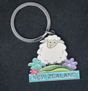 Vintage New Zealand Sheep Keychain - Picture 1 of 1