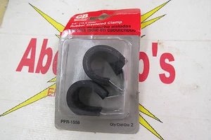Gardner Bender Insulated Cable Clamps PPR-1558, 5/8'', pkg of 2, black - Picture 1 of 7