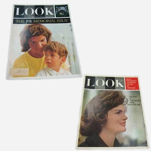 John F Kennedy Look Magazin 1964 JFK Gedenkausgabe & Valiant Jacqueline 28. Januar - Bild 1 von 12