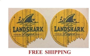 LANDSHARK LAGER 40 BIERBAR UNTERSETZER IM HAIFISCHBISSSTIL NEU - Bild 1 von 1