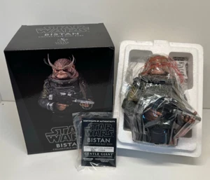Star Wars Gentle Giant Statue Bust Bistan - #565 of 1500 - Picture 1 of 3