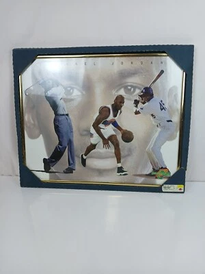 Póster vintage, Michael Jordan, Space Jam, enmarcado 1996 baloncesto, béisbol, golf Foto 1 de 4