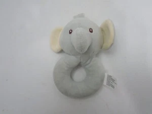 Baby Plush Elephant Rattle Development Toy Snuggle Buddy Ages 0+ Soft & Cute - Picture 1 of 4
