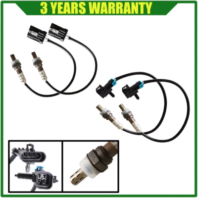 4PCS Oxygen Sensor For 1996-2002 Chevrolet Express 1500 2500 3500 Tahoe Up+Down - Image 1 of 4