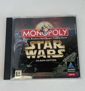 Monopoly Star Wars PC CD-ROM Edition WIN 95 Hasbro Interactive Video Game - Picture 1 of 4