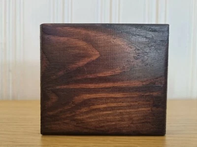 Solid Wood Apex Leg Narrow Console Table - Various Sizes & Colours - Made in UK - Image 1 of 4