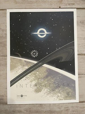 Limited Edition Interstellar Movie Poster RARE AMC PROMO Theater Release