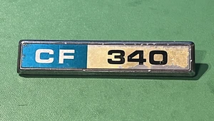 BEDFORD CF 340- J FRAY VINTAGE METAL CAR BADGE / EMBLEM - 120 X 25 MM - Picture 1 of 2