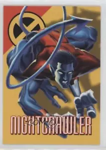 1996 Fleer Marvel Vision Nightcrawler #35 tr4 - Picture 1 of 3