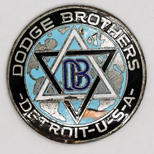Original 1917 - 1925 Dodge Brothers Radiator Emblem - Vintage - Bild 1 von 8