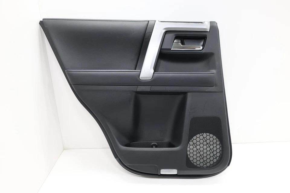 2021 - 2024 TOYOTA 4RUNNER REAR LEFT DOOR TRIM PANEL OEM 67614X1D00 BLACK_LB22 - Image 1 of 4