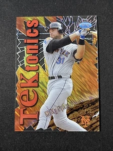 MIKE PIAZZA - 2014 Topps High Tek - TEKtonics Diffractor #d 41/50 - METS #TD-MP - Picture 1 of 6