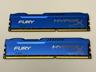 Kingston Fury HyperX 16GB (2 x 8GB) PC3-14900 DDR3 1866 RAM Kit HX318C10FK2/16 - Image 1 of 3