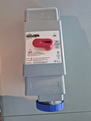 LEVITON 4100MI9W 100-Amp Circuit-Lock Mechanical Interlock 250V 3 Phase 3W4P - Image 1 of 4