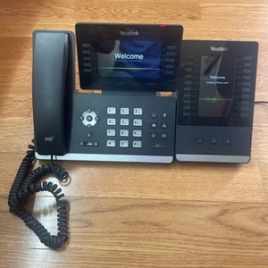 Verizon Yealink T54W IP Phone with built-in Bluetooth Wi-Fi w/EXP50 - Photo 1/12