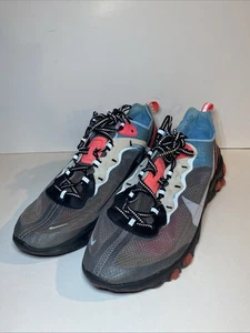 Nike React Element 87 Solar Red Shoes Mens Size 10.5, AQ1090-006 - Picture 1 of 21