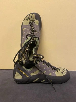 Zapatos de escalada en roca La Sportiva Tarantulace para hombre 41 EE. UU. 8,5 suela Frixion con cordones Foto 1 de 4