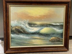 Original Oil Painting By H Gailey Signed And Framed 19”x 15” Overall Good Cond - Picture 1 of 14