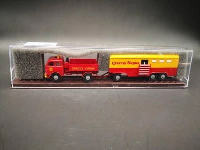 Brekina MAN 10.212 Circus Krone Hängerzug *Vi992-8-1174 - Bild 1 von 4