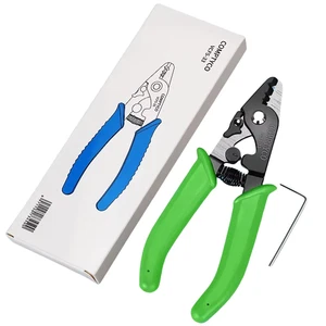 VCFS-33 Three-Port Fiber Optical Stripper - FTTH Optical Fiber Stripping Pliers - Picture 1 of 8