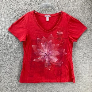 Cirque Du Soleil La Nouba Shirt Womens M Red Disney Springs Orlando - Picture 1 of 9