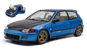 HONDA CIVIC (EG6) SOLIDO WORKS 1991 COBALT BLUE PEARL 1:18 - Foto 1 di 1
