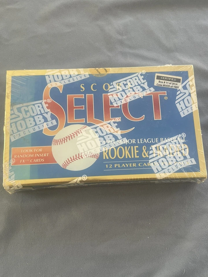 SEALED 1993 SCORE SELECT ROOKIE & TRADED HOBBY BOX BASEBALL FACTORY SEALED - Image 1 of 4