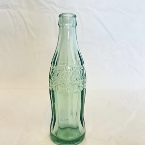 Coca-Cola 6,5 Unzen grün getönte Glasflasche Marietta, Georgia - Bild 1 von 6