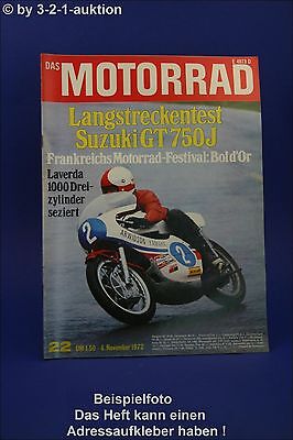 Das Motocicleta 22/72 Suzuki Gt 750J Laverda 1000 • 10.65€