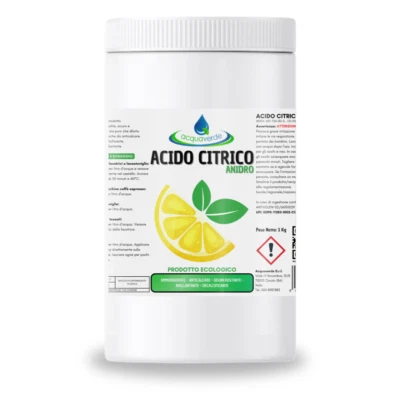 ACIDO CITRICO PURO AMMORBIDENTE ANTICALCARE DISINCROSTANTE BRILLANTANTE 1 kg - Immagine 1 di 4