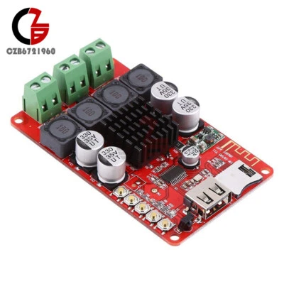 TPA3116 Bluetooth Audio Receiver Power Amplifier Board 2X50W with Remote Control - Image 1 of 4