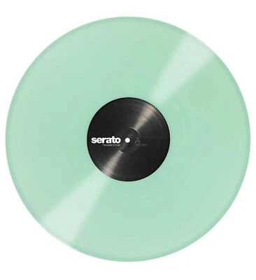 Serato SCV-PS-GID-OV 12" Glow in the Dark Control Vinyl pressing Serato DJ -Pair - Image 1 of 2