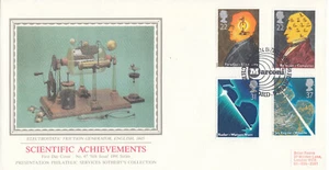 Scientific Achievements GB PPS Sothebys FDC Marconi Chelmsford 1991 (109416) - Picture 1 of 2