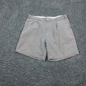 Brooks Brothers Shorts Herren 40 blau weiß Gingham kariert Chino 38x8* - Bild 1 von 13