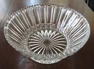"Tazón de cristal de plomo hecho a mano de la colección Louvre de 8""" - Imagen 1 de 5